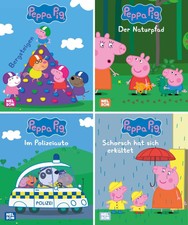 Nelson Mini-Bücher: 4er Peppa Pig 25-28 Stef...
