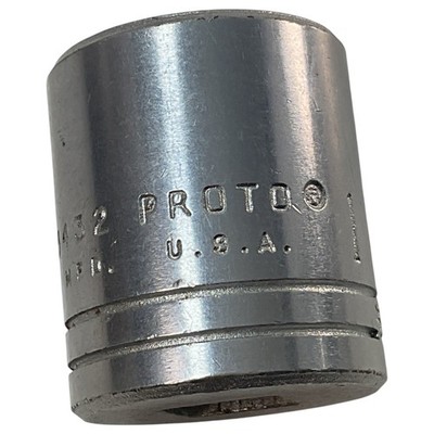 Proto Socket 1'' 12 Point 1/2'' Drive 5432 Sold As Pictured Mechanic Tool USA