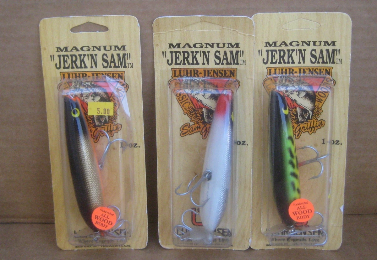 Leurre de pêche vintage LUHR-Jensen Magnum SE bouchon