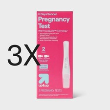 3x up up 6 Days Sooner Pregnancy Test - 2ct - Exp 12/28 Total of 6 