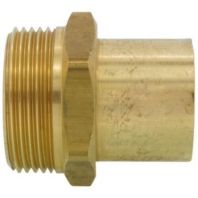 Uponor A4133210 Brass Manifold Adapter, R32 x 1'' Adapter or 1 1/4'' Fitting 