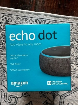 Amazon Echo Dot (3rd Generation) Smart Speaker - Charcoal