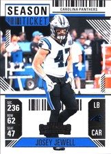 2024 Panini Contenders Josey Jewell Retail #13 Carolina Panthers FREE SHIPPING