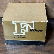 VTG Nippon Kogaku Nikon F Slide Copying Attachment Bellows Japan For 35mm Film