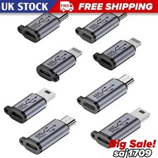 USB Adaptor Type C / Micro USB / Mini USB Female Converter