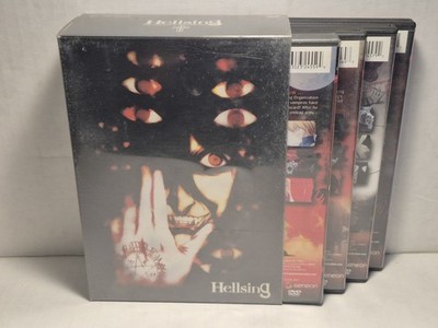 Hellsing Box Set (DVD, 2006) Vol. 1-4 Anime 