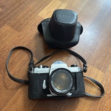 Asahi Pentax Spotmatic SP 35mm SLR Camera w/ Super-Takumar Lens  Case