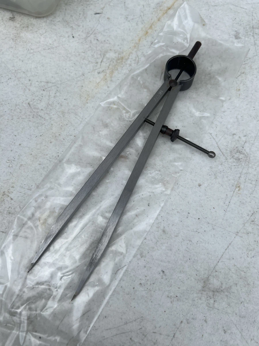 Carpenter's Drafting Caliper Compass - Woodworking & Drafting Tool, Plastic, Large/Small - Large - View #10