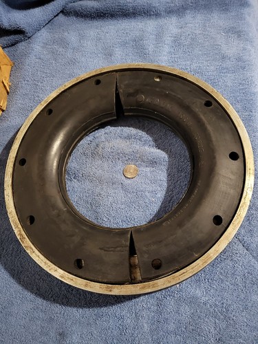 FALK 100WA Torus Coupling Element & Ring Clamp, 14" OD, 7.5" ID, Pat. 3457731