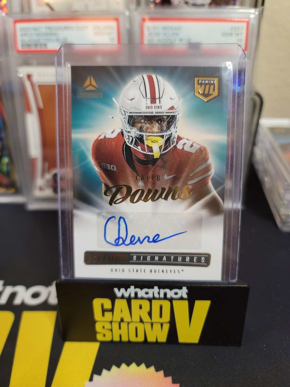 🔥2025 Luminance Caleb Downs(Best CB in Class) Future Signatures NIL Auto🔥
