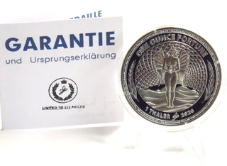 1 Oz Silber 999 FORTUNE Good Luck 1 Thaler 2026 1 Unze Ag Silber Polierte Platte
