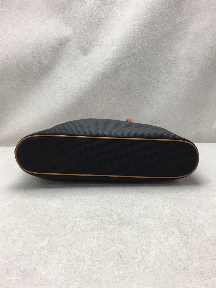 Borsa tote YVES SAINT LAURENT logo targa PVC nero usata