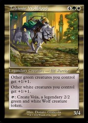 Tolsimir Wolfblood (Retro Frame) #387 Ravnica Remastered MTG