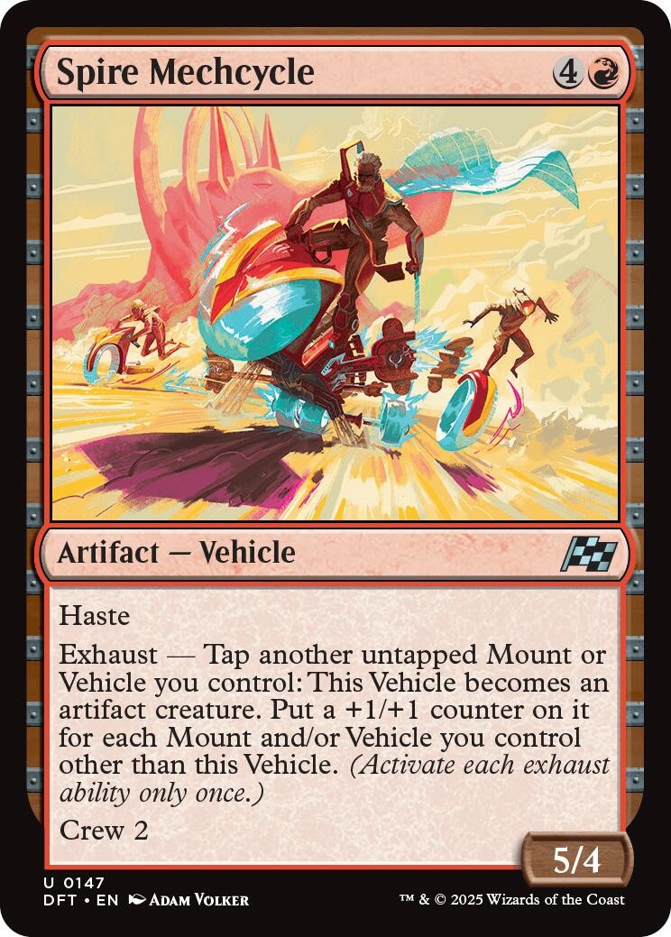 Spire Mechcycle [DFT - 147] Uncommon NM Aetherdrift