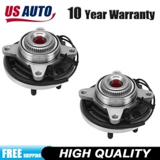Pair Front Wheel Bearing Hub Assembly for 2018 2019 2020 Ford F-150 4WD w/ ABS