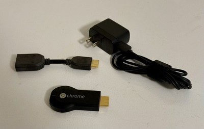 Google Chromecast 1st Gen Digital HD Media Streamer - Model H2G2-42 Complete Set