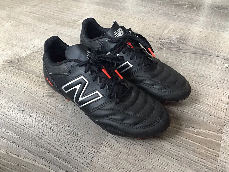 New Balance 442 V2 Team FG Soccer Cleats Mens Size 6.5 2E Black MS42FBK2 Leather - Image 2 of 4