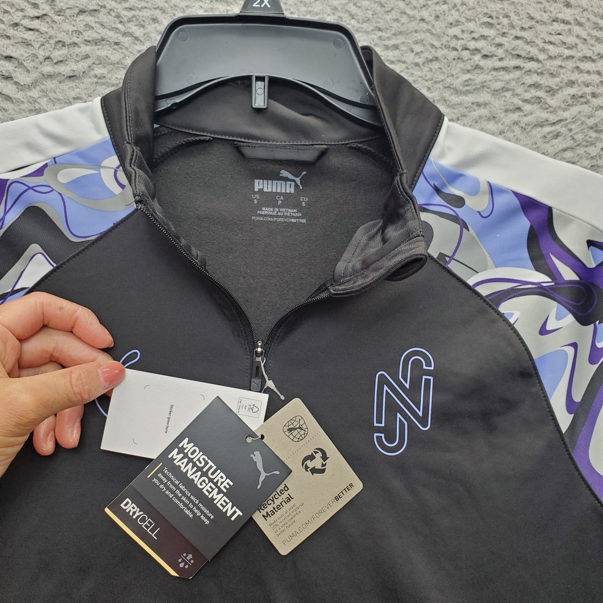 PUMA Neymar Jr Creativity Soccer Training Jersey Men Small Multi