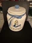 Rae Dunn Disney  "ALICE IN WONDERLAND” Canister Jar with Blue Ribbon & Handle — photo 2