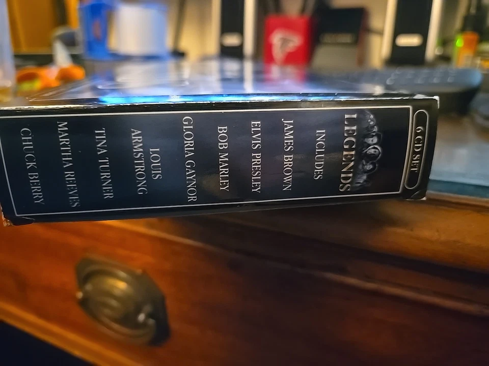 LEGENDS 6 CD Box Set Tina Turner Bob Marley Elvis Presley James Brown - Image 4 of 4