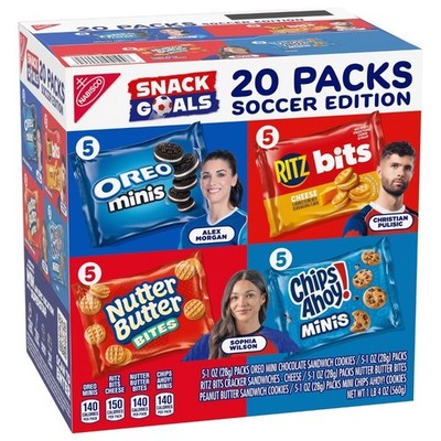 NABISCO Classic Mix Cookies and Crackers Variety Pack - 20oz/20ct