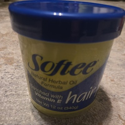Softee  Natural Herbal Oil Formula Hair Food with Vitamin E 12 oz. 