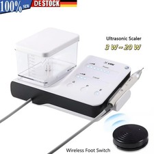 Dental Ultraschall Zahnsteinentferner LED Ultrasonic Scaler Piezo 10 Tips DE