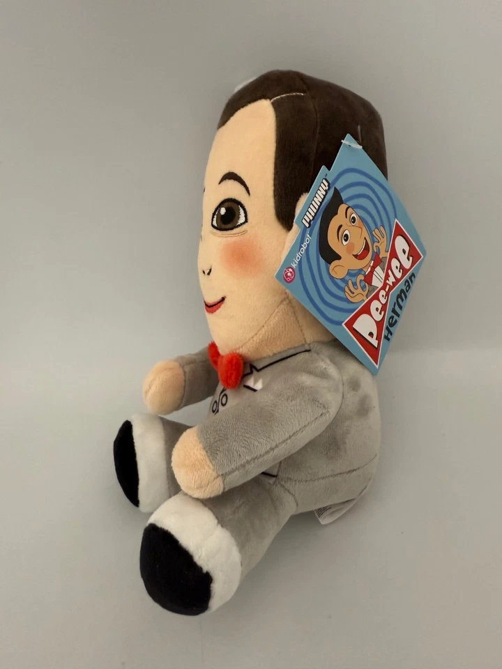 Pee-Wee’s Playhouse Pee Wee Herman Paul Ruebens 8” Plush Kid Robot NEW - Image 2 of 4