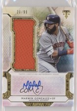 2018 Topps Triple Threads Single Jumbo Relics 20/99 Marwin Gonzalez Auto s3g
