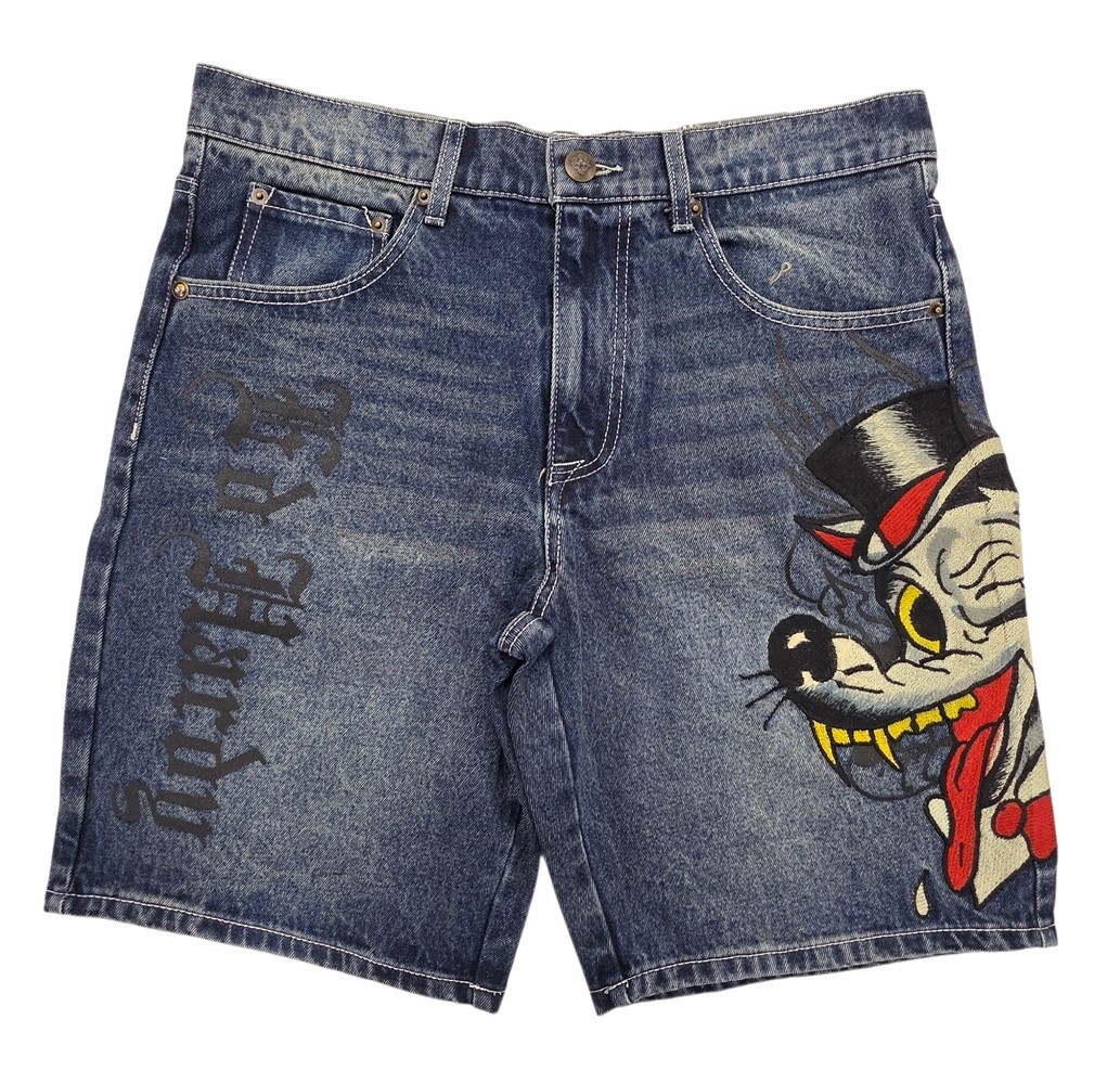 Ed Hardy Men's Wolf Skater Short - MEHD8002-11 | eBay
