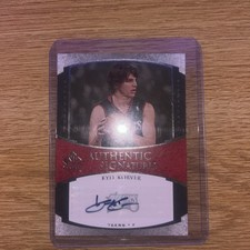 2005-06 SP Signature Edition - Authentic Signatures Kyle Korver #AS-KK (AU)