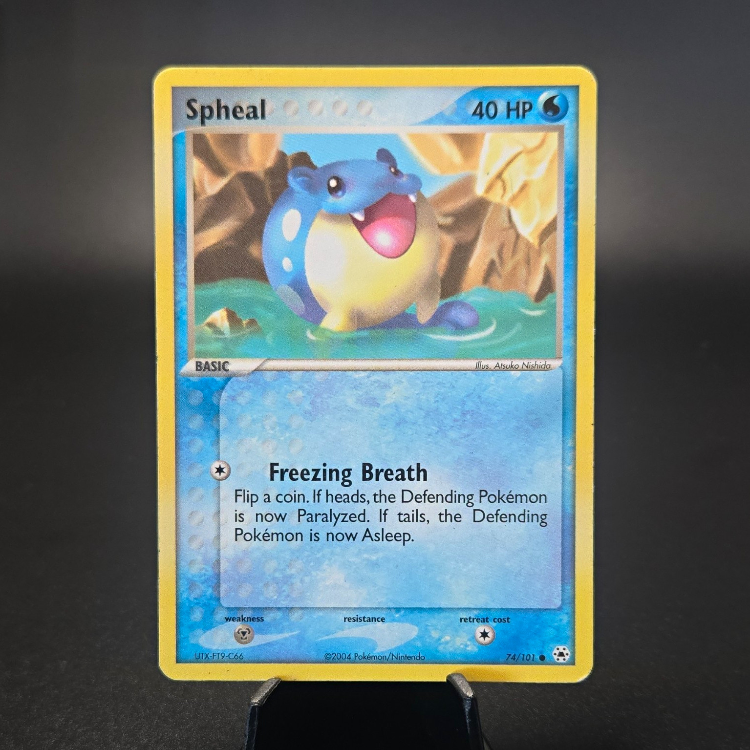 Pokémon TCG Spheal 74/101 EX Hidden Legends Reg Common Eng 40HP