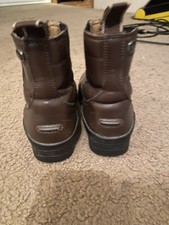Bottes Ariat Heritage IV Zip H2O Noires Taille UK 7,5 - Neuf Avec Étiquettes - Équitation