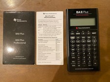 Texas Instruments BAII Plus Professional