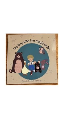 The Boy with the Magic Smile Children's Book, Written and Illustrated Book The