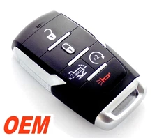 OEM 2025 RAM 1500 5 BUTTON REMOTE START KEY FOB 68523814 OHT-4882056