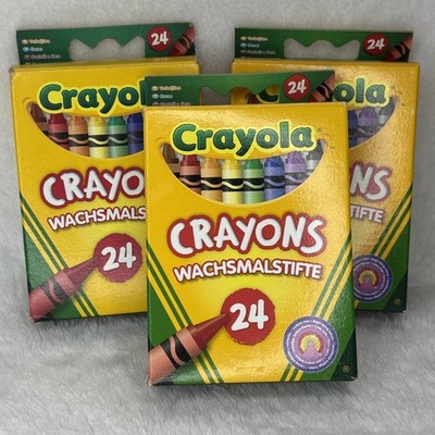 Crayola Buntstifte 3 x 24 Stück enthält eingestellte Pusteblume 2011 verpackt Konvolut