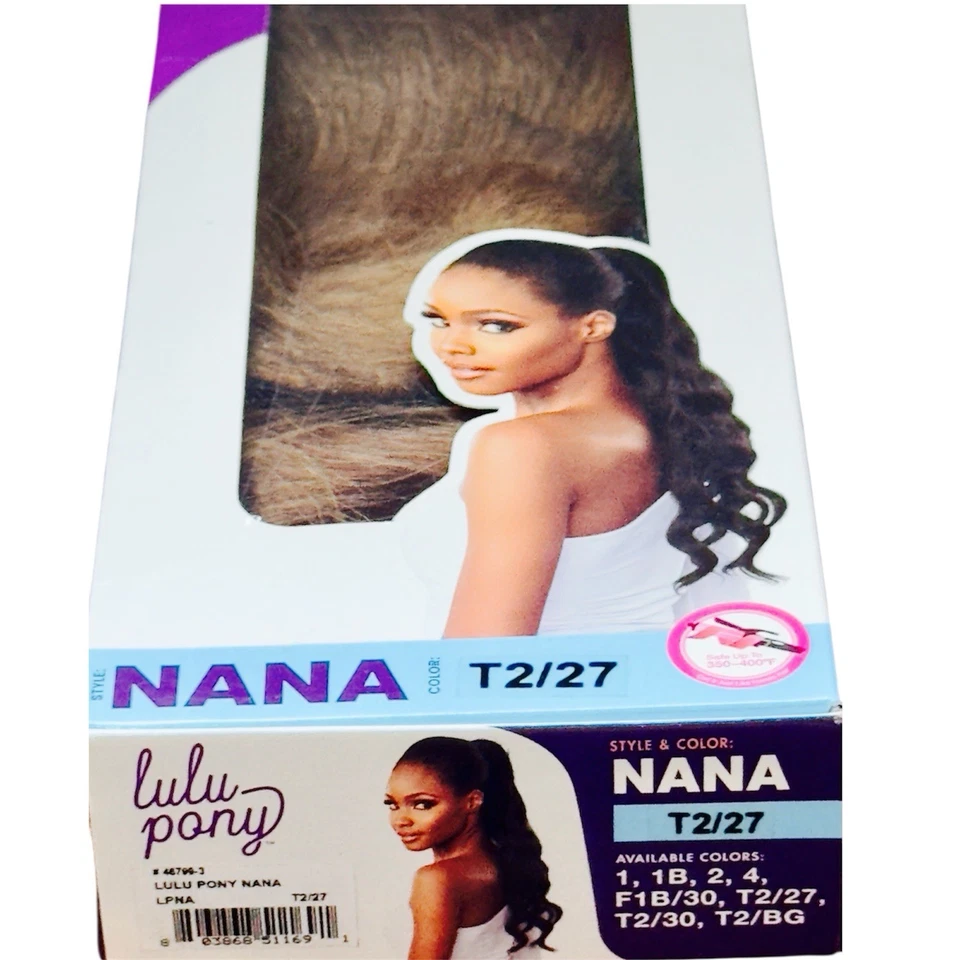 SENSATIONNEL LULU PONY COLA DE CABALLO SINTÉTICA - NANA - Color T3/27 Foto 4 de 4