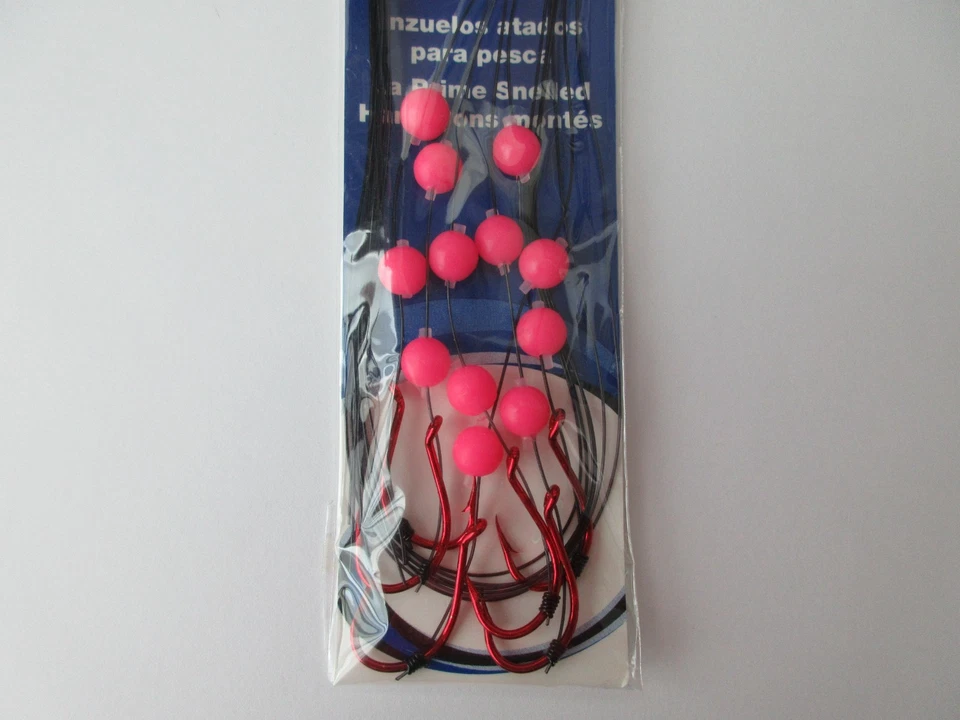 Huevos de salmón ajustables - Steelhead/Trucha/Salmón - Garra de águila #2/0 gancho - 6 piezas Foto 2 de 4