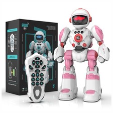 Toys for 3-8 Year Old Boys and Girls, Rechargeable Robot Toys for with Record...