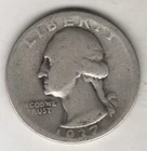 1937-D WASHINGTON QUARTER 25¢ DENVER 90% SILVER COIN UNITED STATES MINT