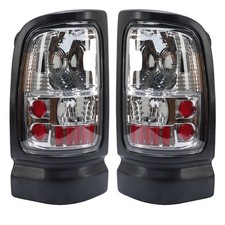 Pair For 1994-2001 2002 Dodge Ram 1500 2500 3500 Pickup Tail Lights Brake Lamps