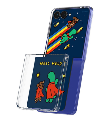 SAMSUNG x Joguman Bracchio Galaxy Z Flip7 Flipsuit Case &Card *US