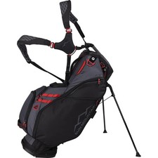 New Sun Mountain Golf 4.5LS Stand Bag Black/Steel/Red