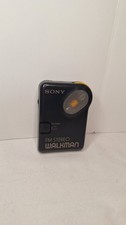 Vintage Sony Walkman Radio AM/FM Stereo w Belt Clip Tested Works
