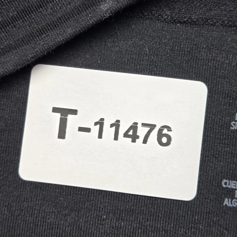 Jockey 女式文胸大号黑色 T 恤无线可调肩带长款 — 第 2/4 张图片