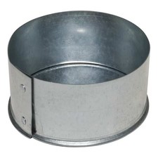 Greenseam Grecp10ga26 10" End Cap Round Duct Fitting, 26 Ga.