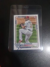 2021 Bowman - Max Scherzer #39