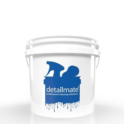 wash bucket auto GritGuard USA wash bucket 3.5 gal - 13 liter detailmate logo