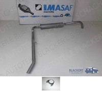 Imasaf ESD Auspuff Endtopf für Lancia Flaminia Berlina 2.5 + 2.8 Links 1957-1970